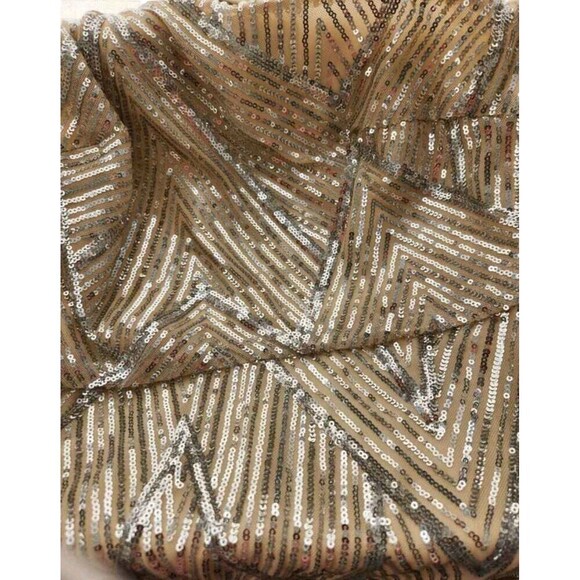 Women's One-Shoulder Sparkling Sequin Party Dress For Holiday Party Clothes Maxi - Picture 2 of 9